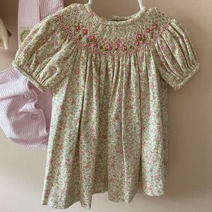 Luli and Me Smocked Dress 6 Months EUC
